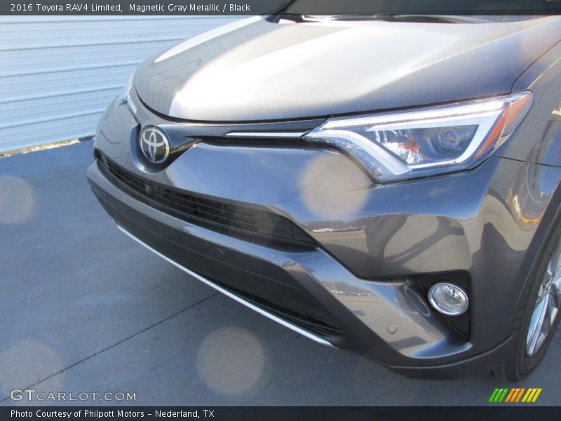Magnetic Gray Metallic / Black 2016 Toyota RAV4 Limited