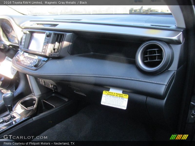Magnetic Gray Metallic / Black 2016 Toyota RAV4 Limited