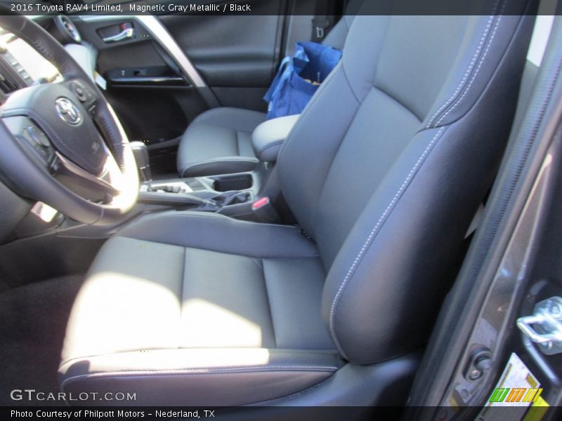 Magnetic Gray Metallic / Black 2016 Toyota RAV4 Limited