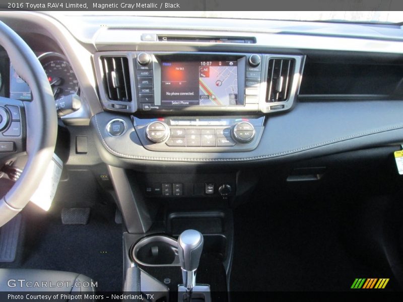 Magnetic Gray Metallic / Black 2016 Toyota RAV4 Limited