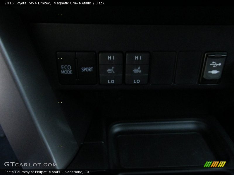 Magnetic Gray Metallic / Black 2016 Toyota RAV4 Limited