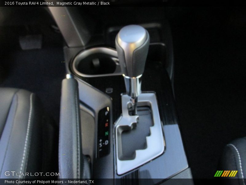 Magnetic Gray Metallic / Black 2016 Toyota RAV4 Limited