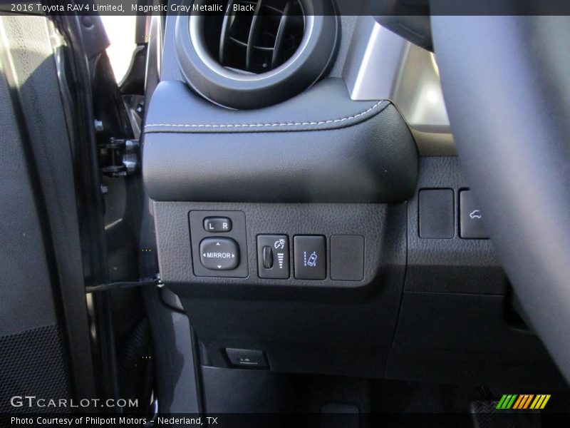 Magnetic Gray Metallic / Black 2016 Toyota RAV4 Limited