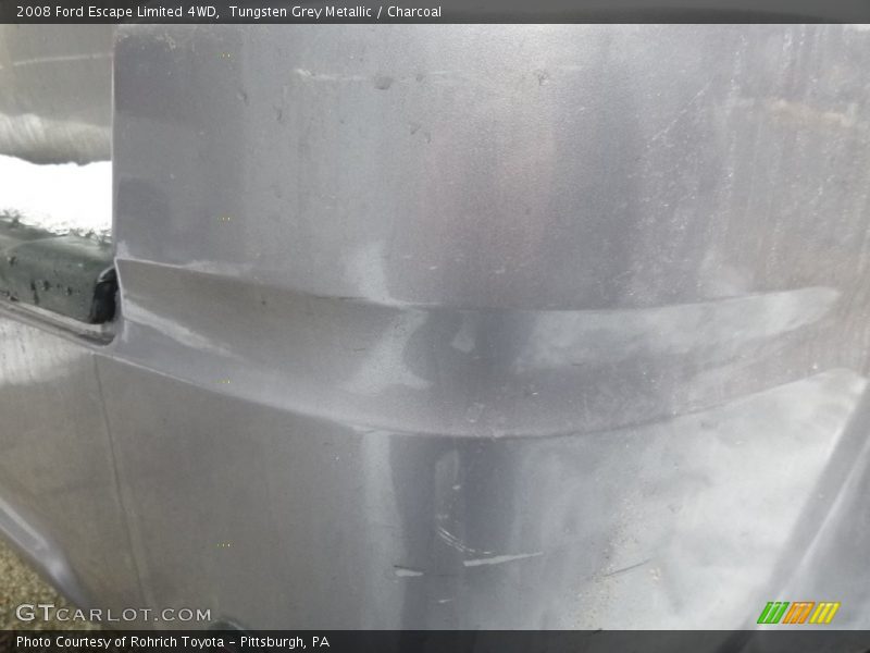 Tungsten Grey Metallic / Charcoal 2008 Ford Escape Limited 4WD