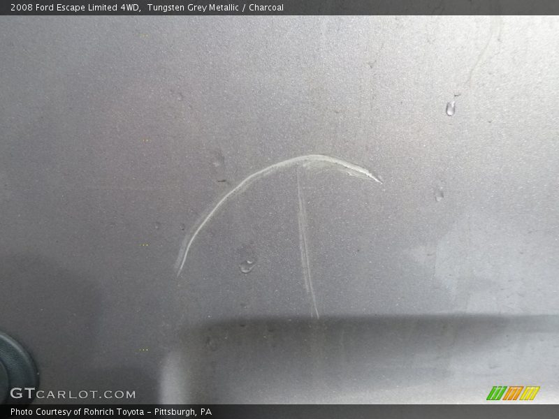 Tungsten Grey Metallic / Charcoal 2008 Ford Escape Limited 4WD