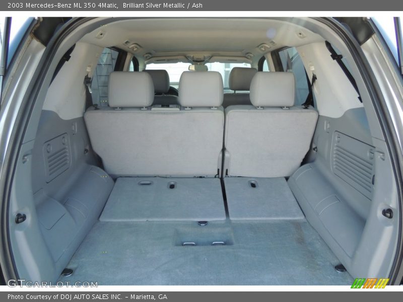 Brilliant Silver Metallic / Ash 2003 Mercedes-Benz ML 350 4Matic