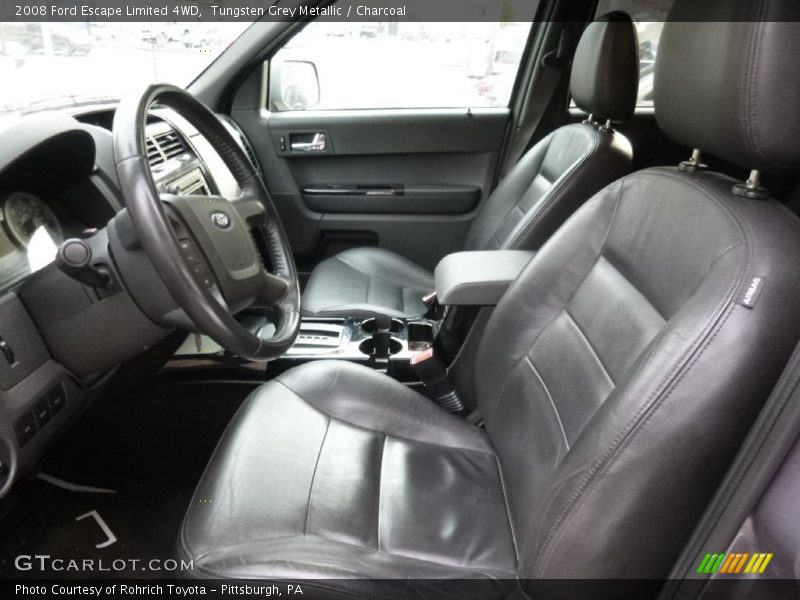 Tungsten Grey Metallic / Charcoal 2008 Ford Escape Limited 4WD