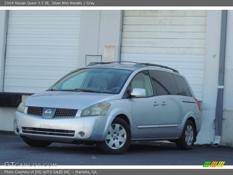 Silver Mist Metallic / Gray 2004 Nissan Quest 3.5 SE