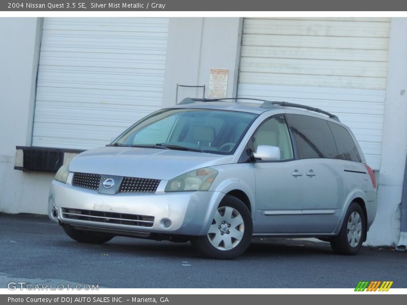 Silver Mist Metallic / Gray 2004 Nissan Quest 3.5 SE