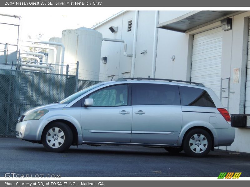 Silver Mist Metallic / Gray 2004 Nissan Quest 3.5 SE