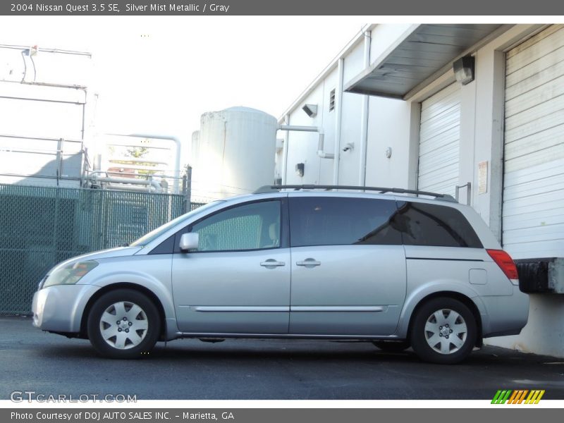 Silver Mist Metallic / Gray 2004 Nissan Quest 3.5 SE