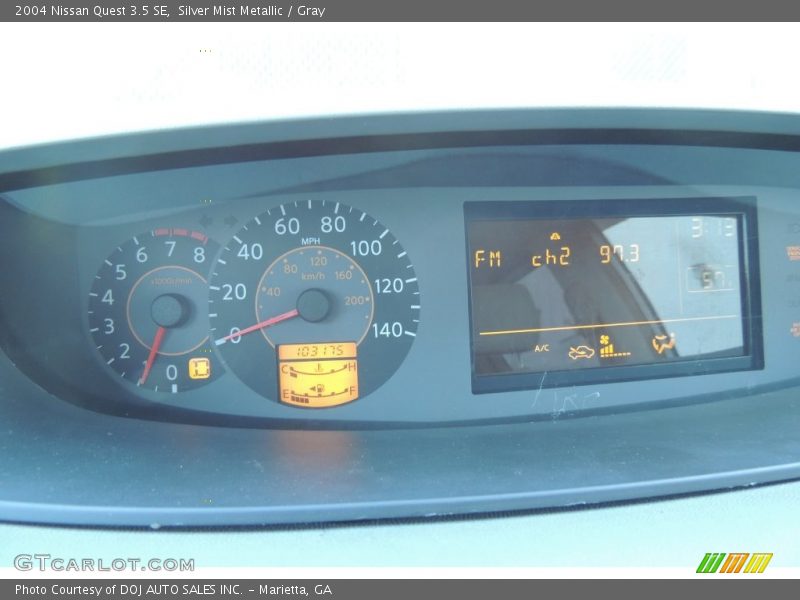 Silver Mist Metallic / Gray 2004 Nissan Quest 3.5 SE