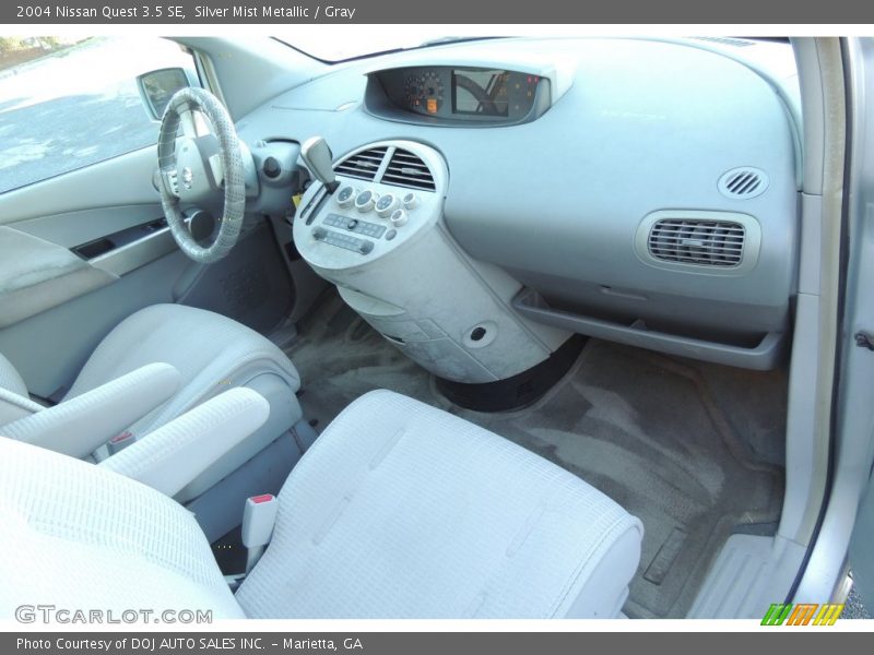 Silver Mist Metallic / Gray 2004 Nissan Quest 3.5 SE