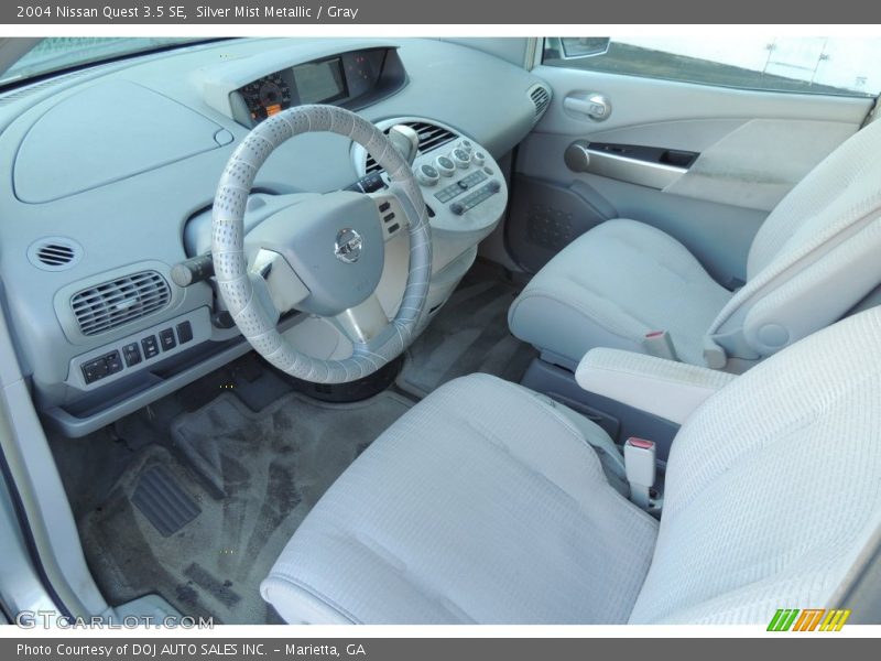 Silver Mist Metallic / Gray 2004 Nissan Quest 3.5 SE