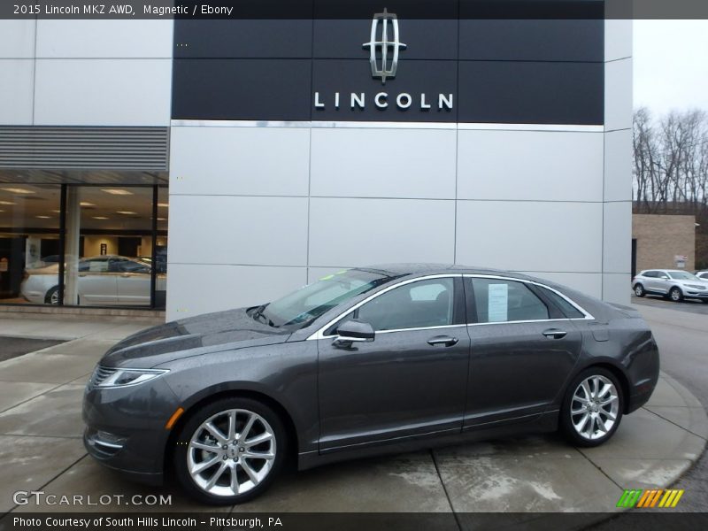 Magnetic / Ebony 2015 Lincoln MKZ AWD