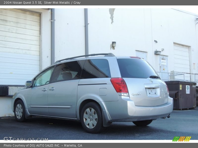 Silver Mist Metallic / Gray 2004 Nissan Quest 3.5 SE