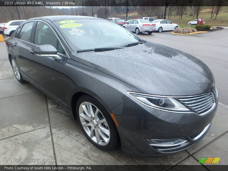 Magnetic / Ebony 2015 Lincoln MKZ AWD