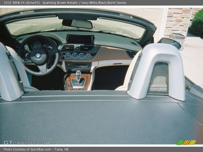 Sparkling Brown Metallic / Ivory White/Black/Burnt Sienna 2015 BMW Z4 sDrive35i