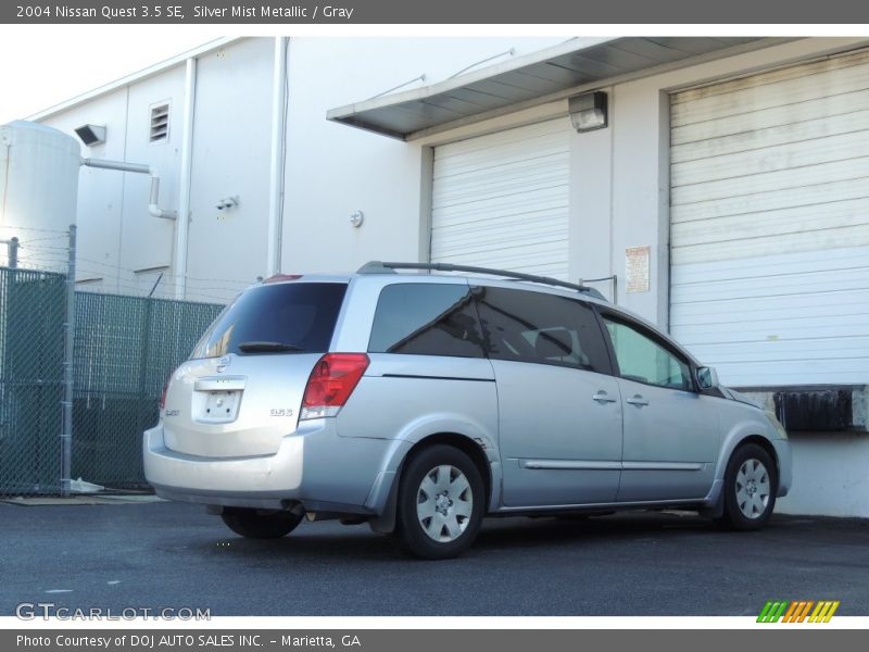 Silver Mist Metallic / Gray 2004 Nissan Quest 3.5 SE