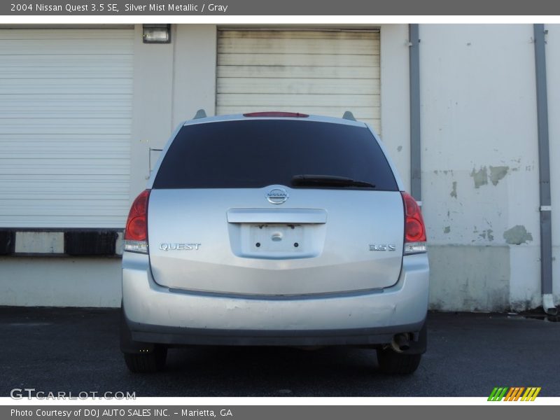 Silver Mist Metallic / Gray 2004 Nissan Quest 3.5 SE