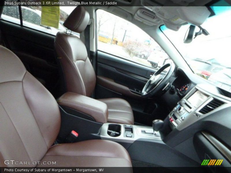 Twilight Blue Metallic / Saddle 2016 Subaru Outback 3.6R Limited