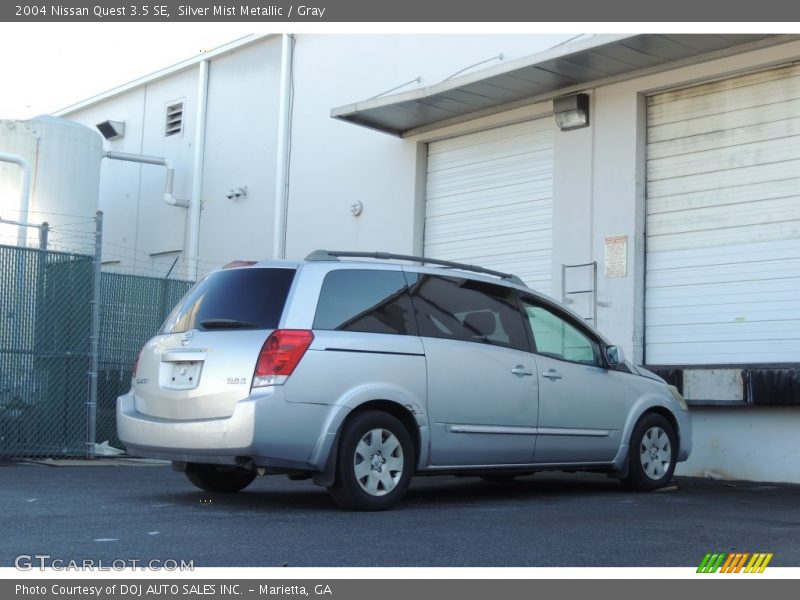 Silver Mist Metallic / Gray 2004 Nissan Quest 3.5 SE