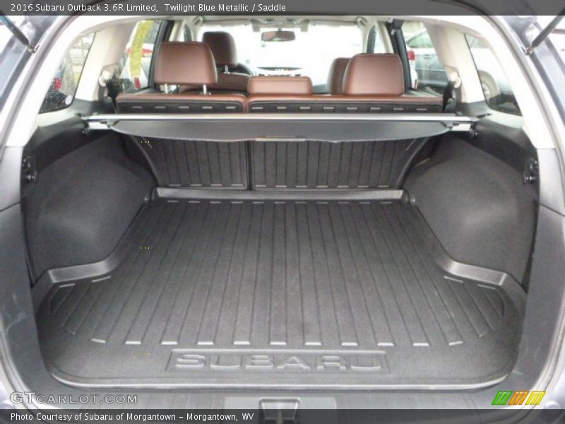 Twilight Blue Metallic / Saddle 2016 Subaru Outback 3.6R Limited