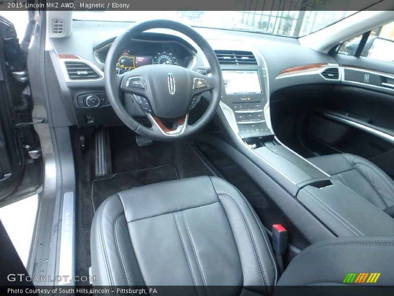 Magnetic / Ebony 2015 Lincoln MKZ AWD