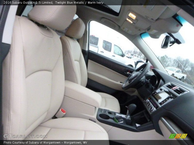 Twilight Blue Metallic / Warm Ivory 2016 Subaru Outback 2.5i Limited