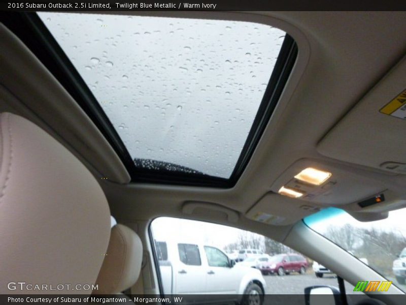 Twilight Blue Metallic / Warm Ivory 2016 Subaru Outback 2.5i Limited