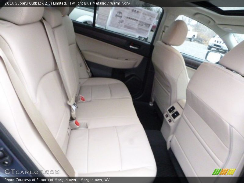 Twilight Blue Metallic / Warm Ivory 2016 Subaru Outback 2.5i Limited