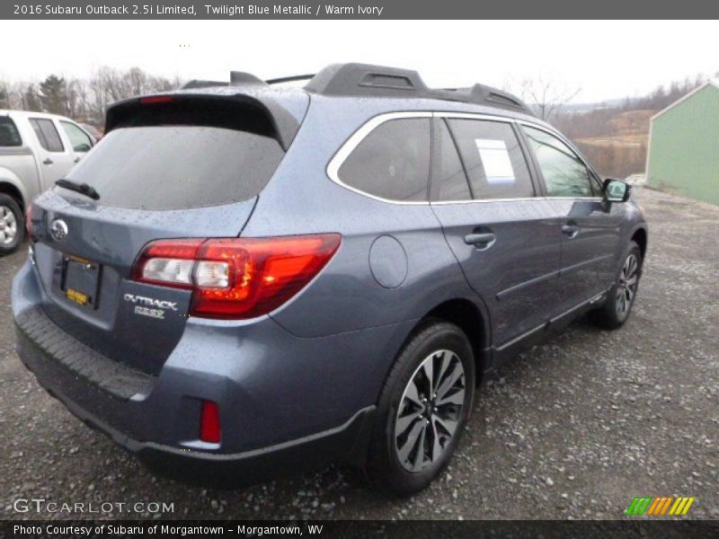 Twilight Blue Metallic / Warm Ivory 2016 Subaru Outback 2.5i Limited