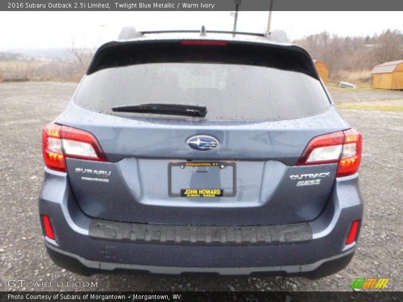 Twilight Blue Metallic / Warm Ivory 2016 Subaru Outback 2.5i Limited
