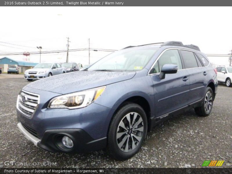 Twilight Blue Metallic / Warm Ivory 2016 Subaru Outback 2.5i Limited