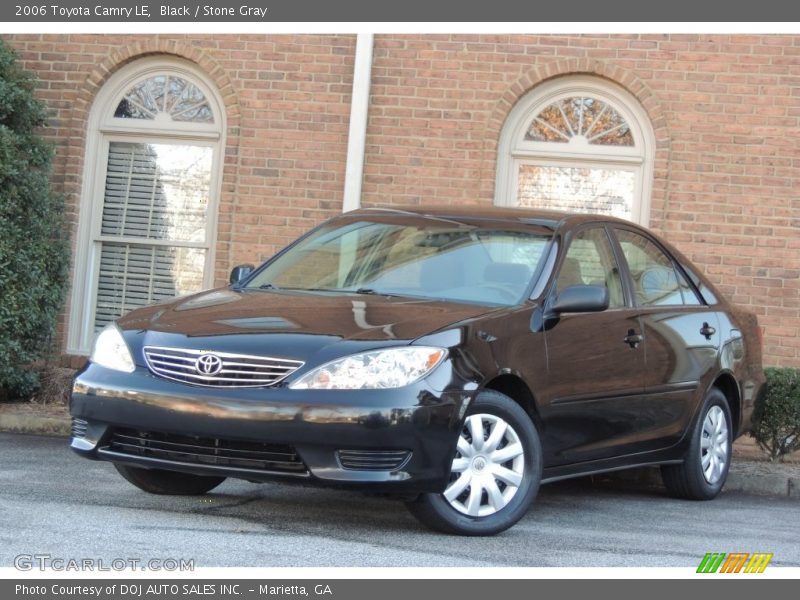 Black / Stone Gray 2006 Toyota Camry LE
