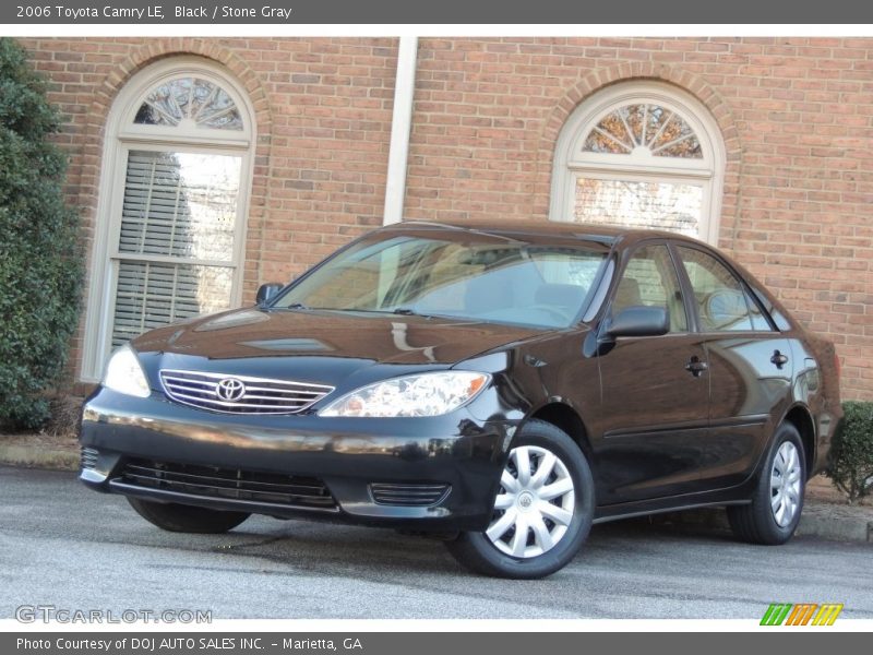 Black / Stone Gray 2006 Toyota Camry LE