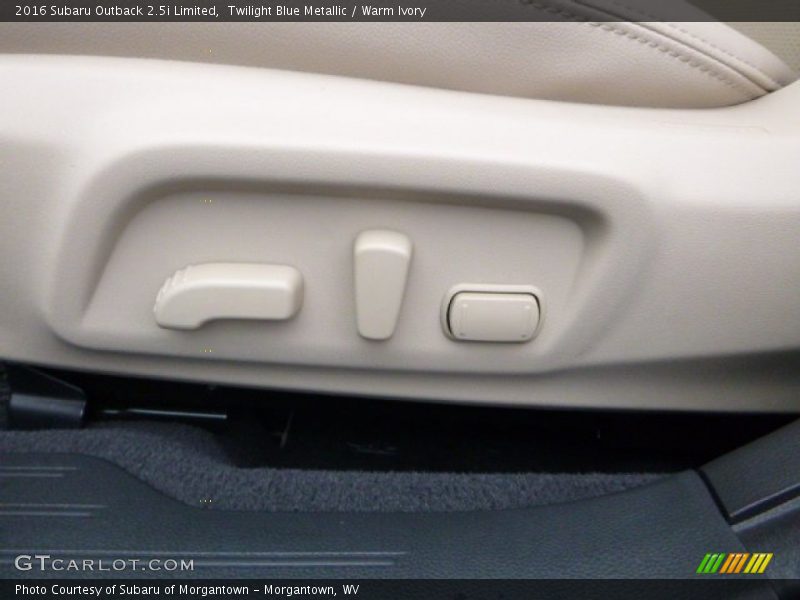 Twilight Blue Metallic / Warm Ivory 2016 Subaru Outback 2.5i Limited