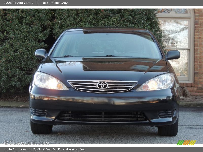 Black / Stone Gray 2006 Toyota Camry LE