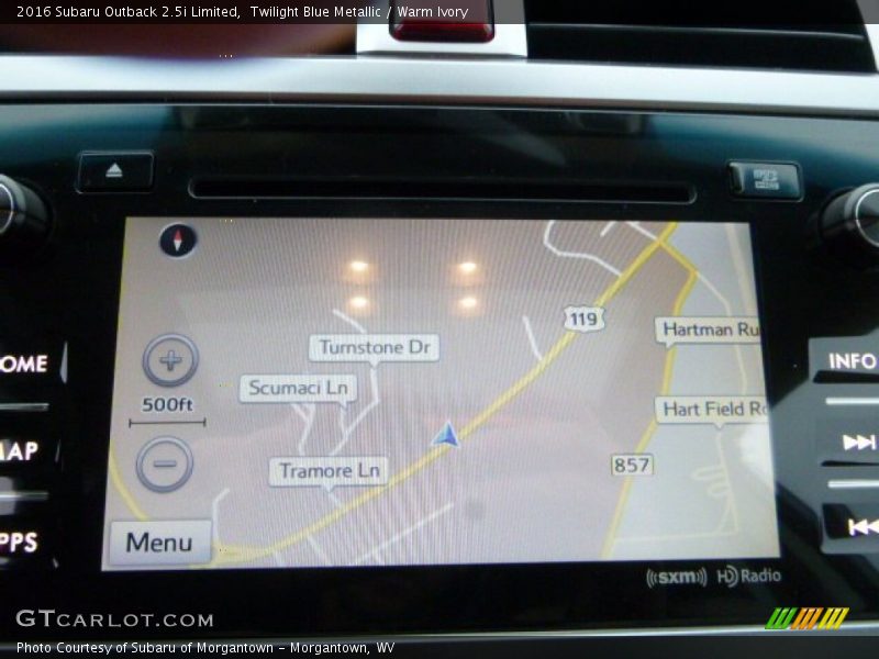 Twilight Blue Metallic / Warm Ivory 2016 Subaru Outback 2.5i Limited