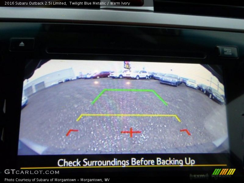 Twilight Blue Metallic / Warm Ivory 2016 Subaru Outback 2.5i Limited