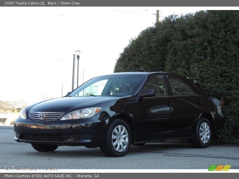 Black / Stone Gray 2006 Toyota Camry LE