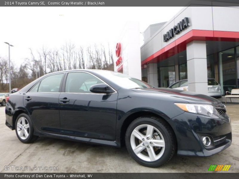 Cosmic Gray Metallic / Black/Ash 2014 Toyota Camry SE