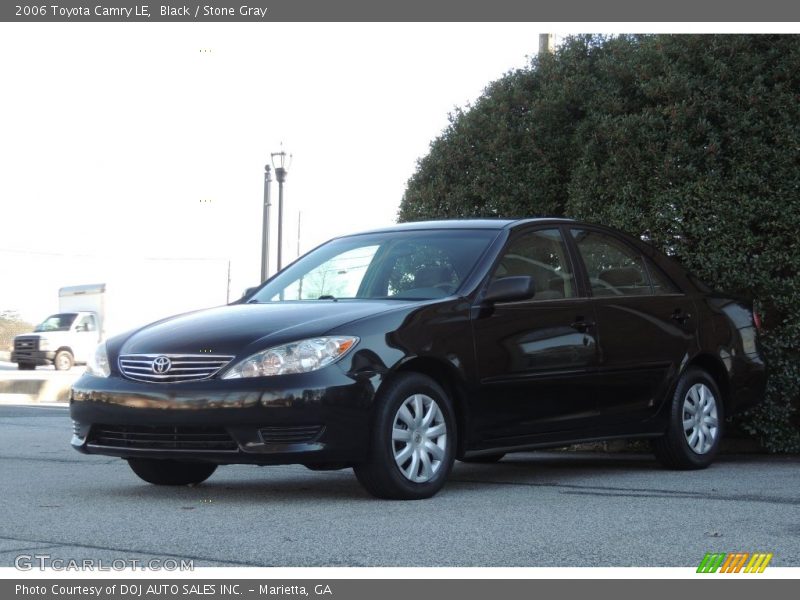 Black / Stone Gray 2006 Toyota Camry LE