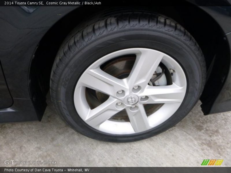 Cosmic Gray Metallic / Black/Ash 2014 Toyota Camry SE