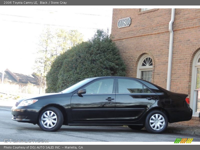 Black / Stone Gray 2006 Toyota Camry LE