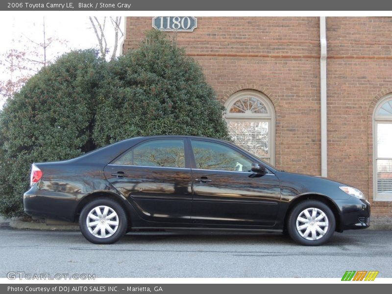 Black / Stone Gray 2006 Toyota Camry LE