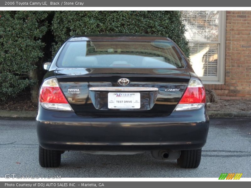 Black / Stone Gray 2006 Toyota Camry LE