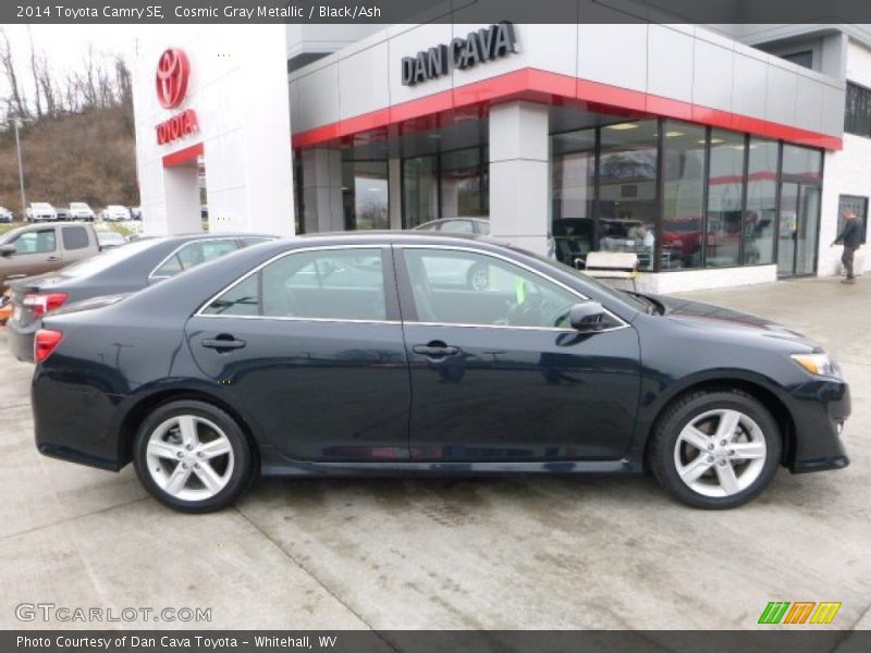 Cosmic Gray Metallic / Black/Ash 2014 Toyota Camry SE