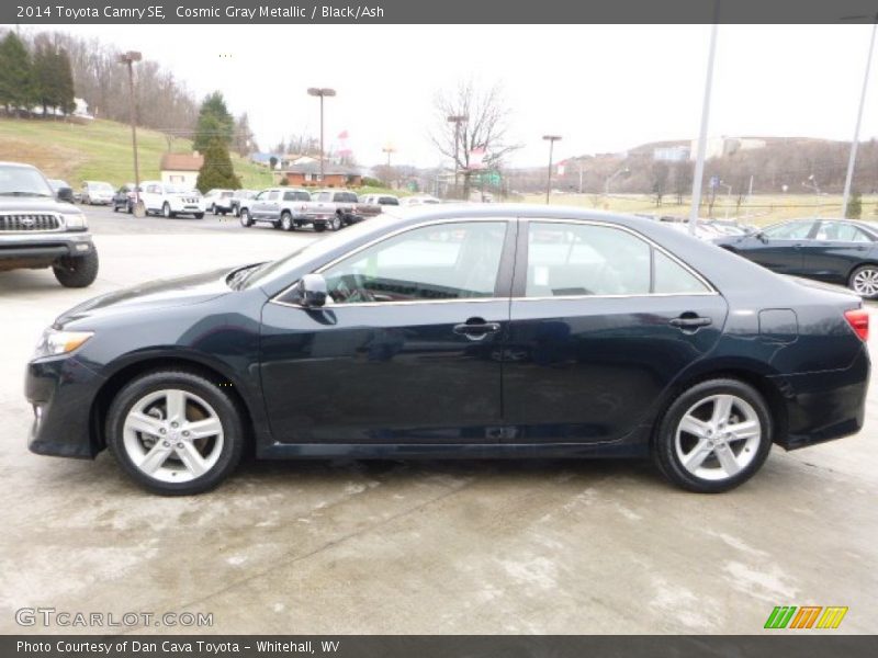 Cosmic Gray Metallic / Black/Ash 2014 Toyota Camry SE