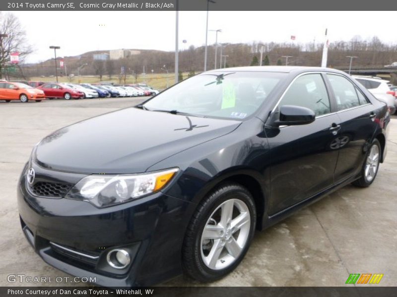 Cosmic Gray Metallic / Black/Ash 2014 Toyota Camry SE